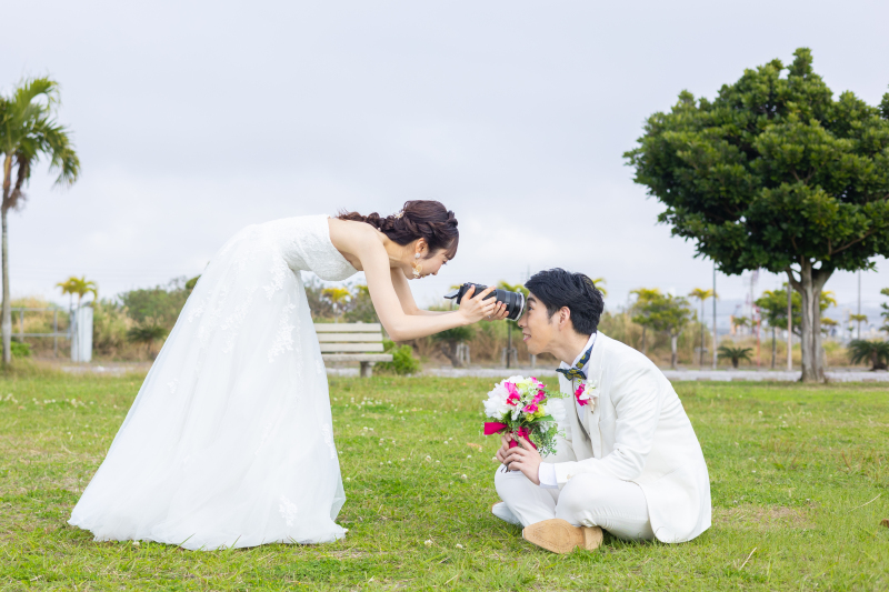 大切な家族と沖縄でお写真撮ってみませんか？with家族をオプション追加でぜひ☆