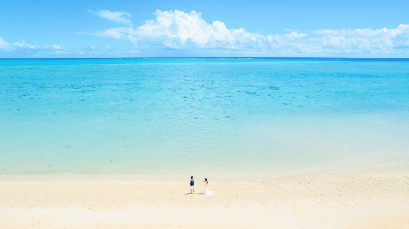 南の島でのフォトウエディング♪