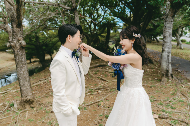挙式当日とは違う！？屋内と屋外でこんなに違う！撮影時のヘアメイクポイントとは？