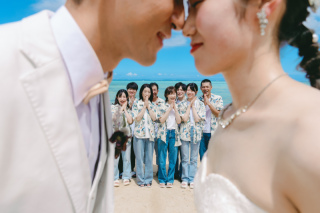 お二人のお写真は勿論ですが、大切なご家族様やご友人とのお写真残してみませんか？