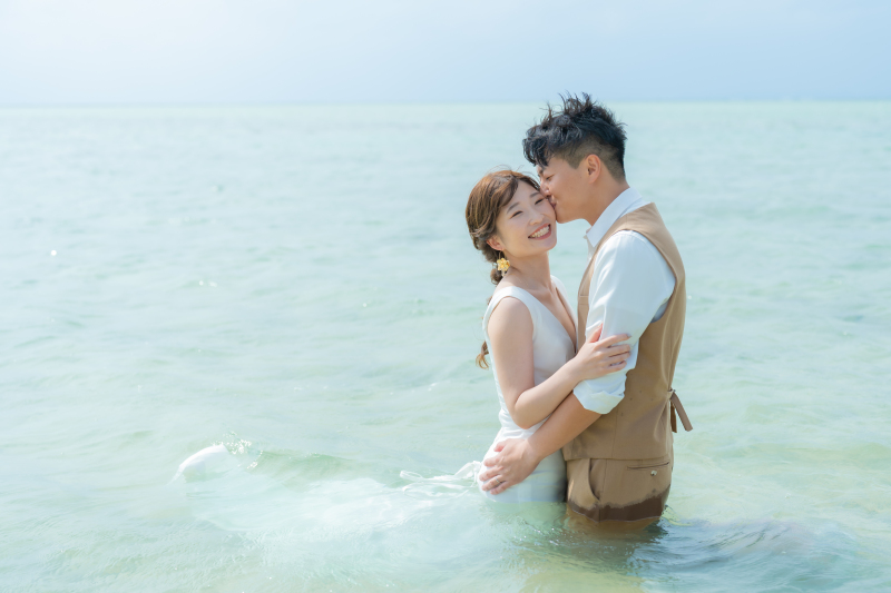 妊婦様も安心してウエディングフォトを。マタニティ期間の素敵な思い出作りに。