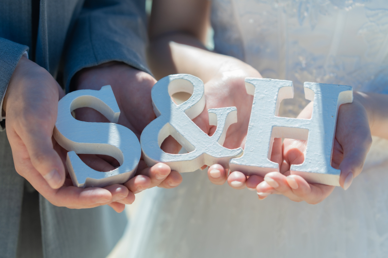 ウェルカムボードはお二人のかけがいのない瞬間をずっと飾れる宝物になります♪