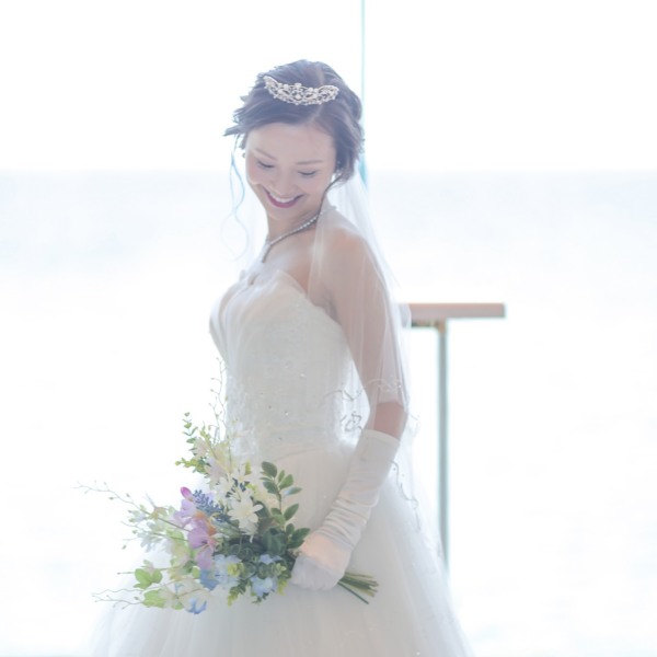花嫁様ソロショット♡