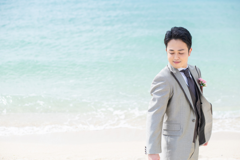 ★新郎さまソロショット★