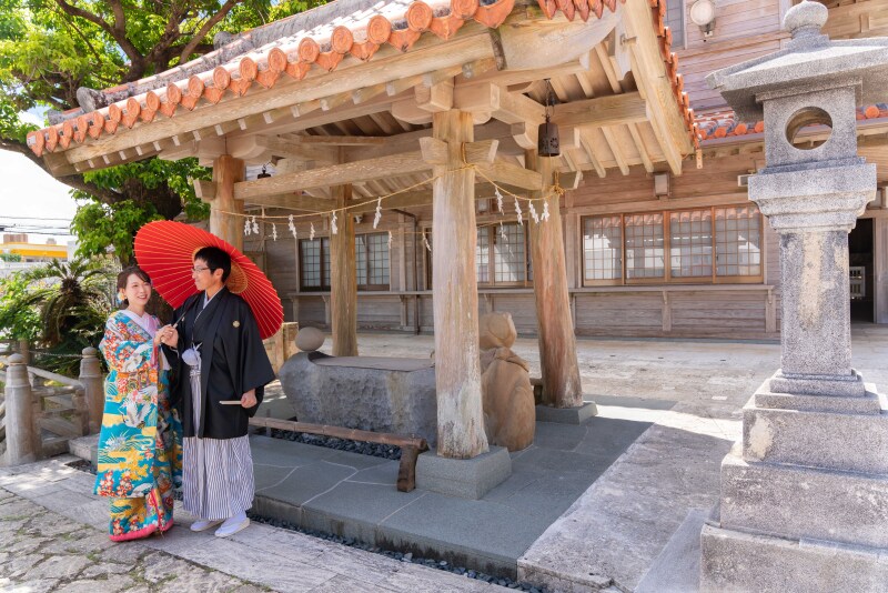 神社×和装フォト ~普天満宮編~