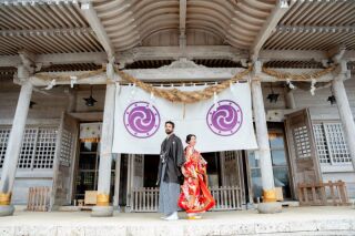 ①神社×和装、②チャペル×洋装、③ビーチ×洋装 贅沢たっぷり撮影のご紹介♪