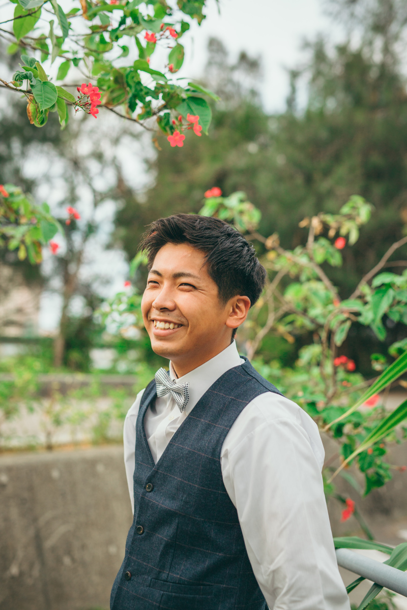 タキシードも爽やかに！