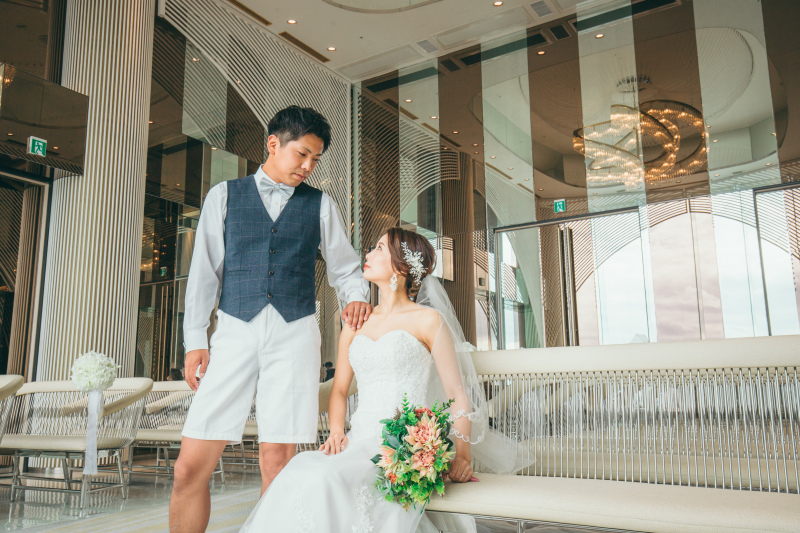 タキシードも爽やかに！