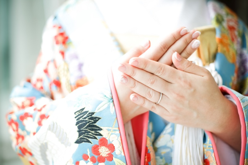 新年を「和装&times;チャペル」で迎えませんか♬
