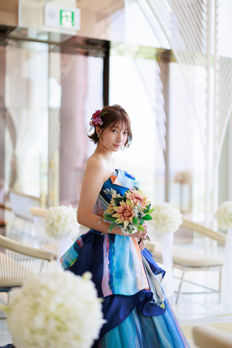 PICK UP DRESS★グレードアップ LB32706＿DB