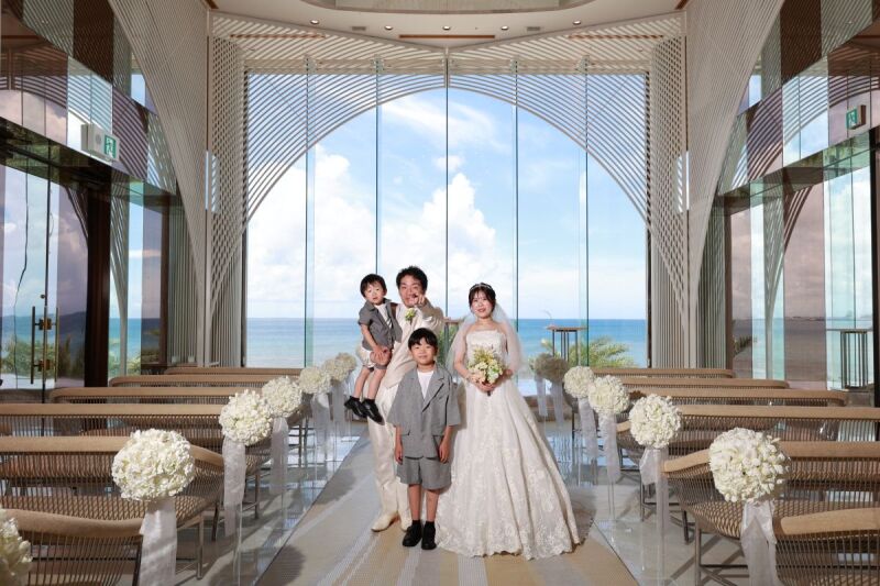 \ベビーシッターがいます/でお子様連れでも安心の撮影を