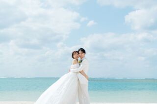 7~8月撮影*リゾートチャペル&ビーチフォト*洋装1ペア*100カット*プラン