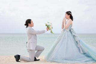 本格リゾートチャペルで挙式★ビーチで記念撮影、すべてが特別な時間☆