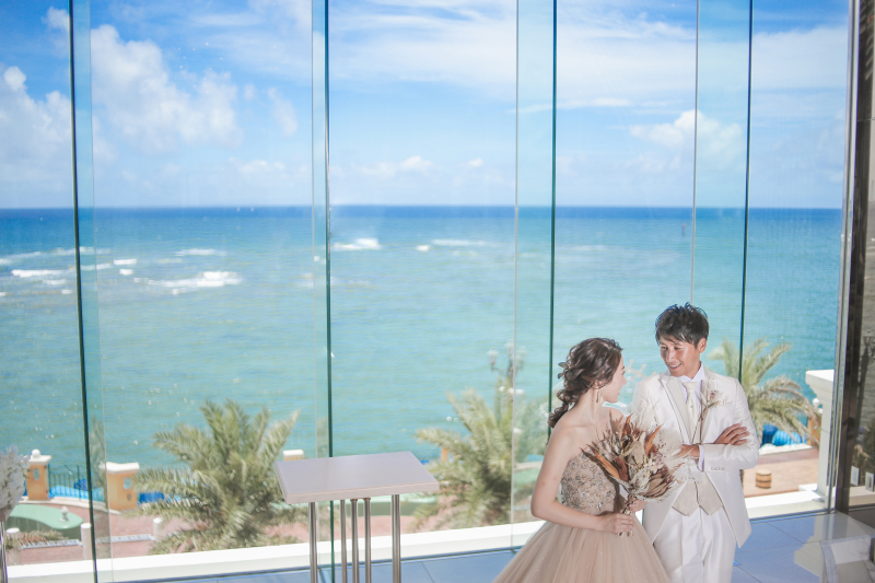 ★今得！人気No1ロケ地フォトツアー★【ビーチ＆チャペル】充実100カット