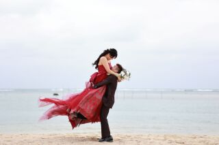 幸せいっぱい♡笑顔と愛の沖縄ウエディング