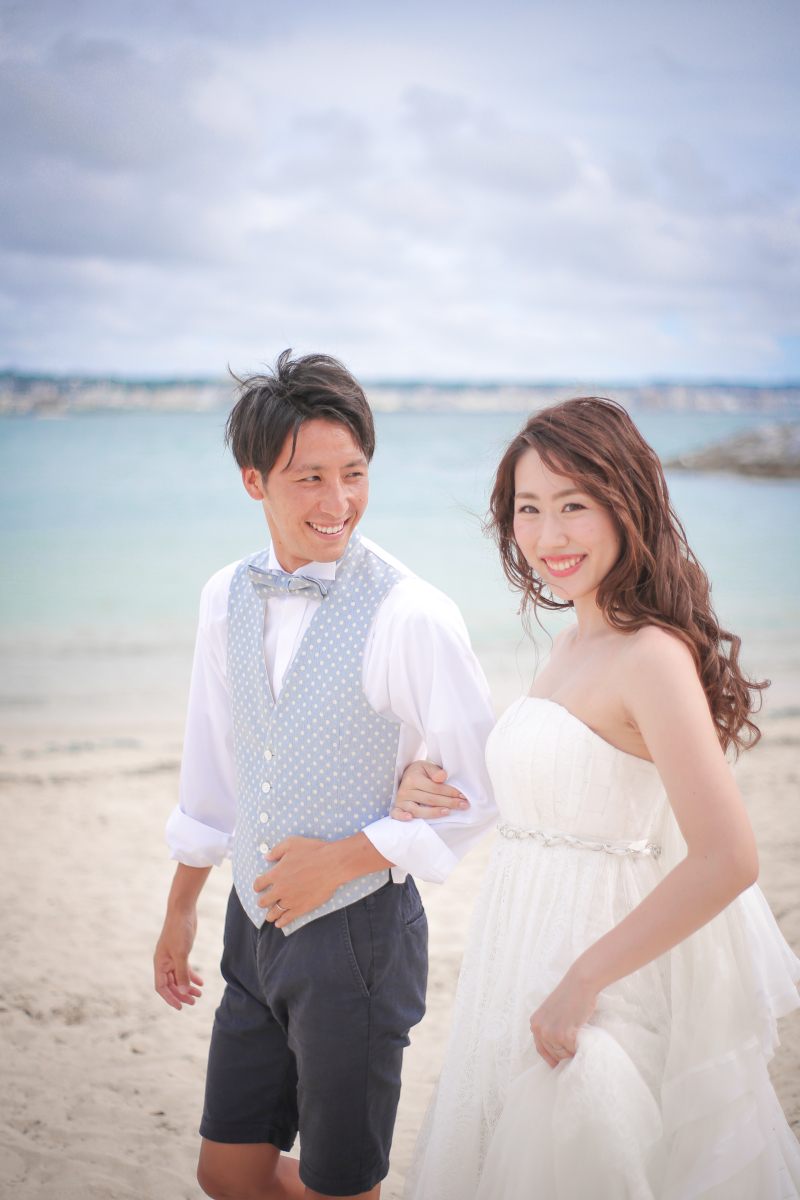 ★今得！人気No1ロケ地フォトツアー★【ビーチ＆チャペル】充実100カット