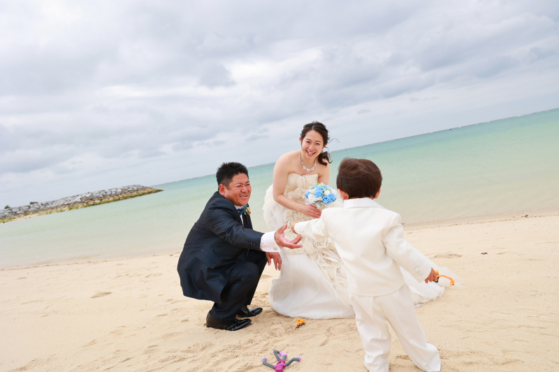 ♡今しか残せない一瞬を♡子どもと一緒にフォトウエディング