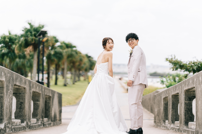 海も緑も2人占め!