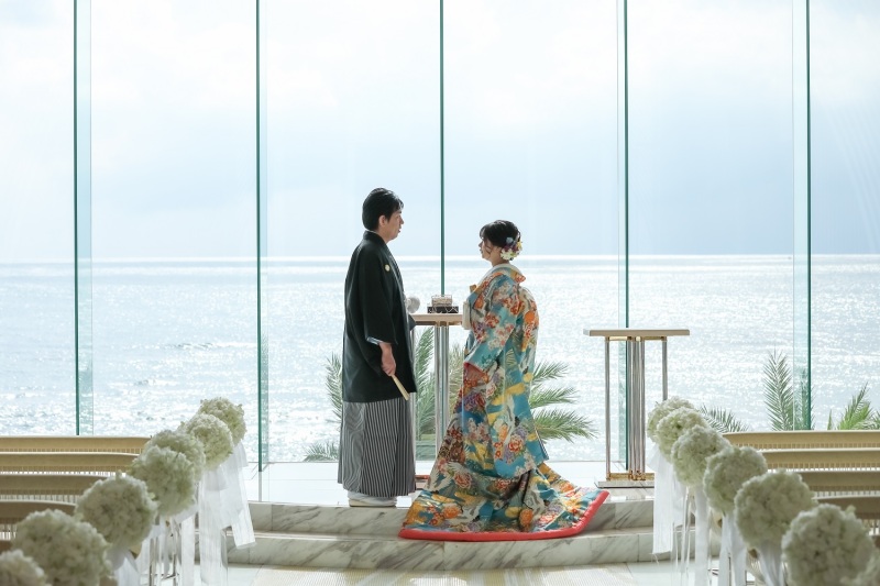 新年を「和装&times;チャペル」で迎えませんか♬