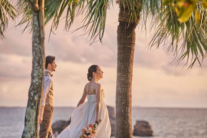 チャペル挙式＆ビーチフォト＆会食付きプランでプチ結婚式が約23万円で叶う！