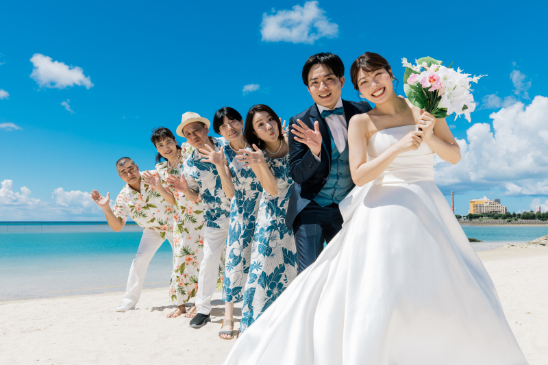 絆を深めて思い出を共有♡大切なご家族やご友人も撮影に参加してもらおう(*'▽')