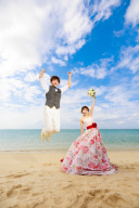 衣裳はロケーションに合わせて♡