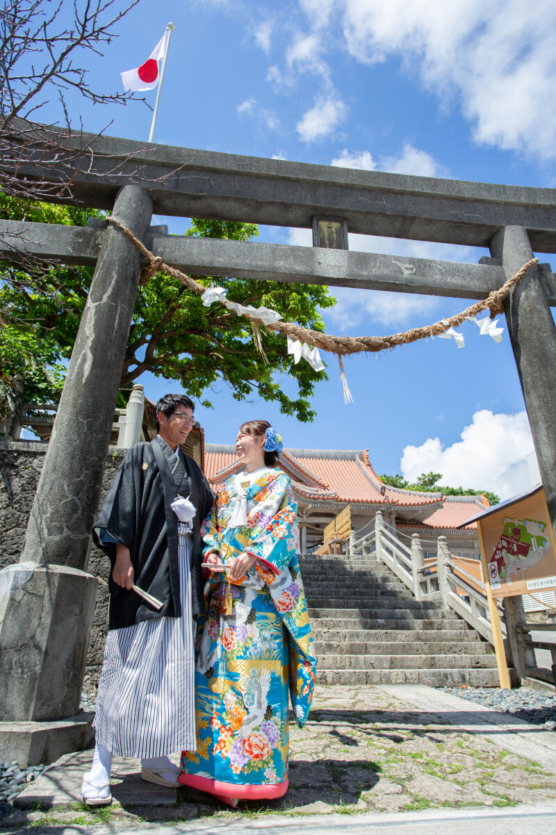 神社×和装フォト ~普天満宮編~