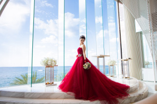 高い雲&times;青い空!!解放感溢れるビーチフォト写真集♡