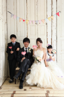 結婚10周年に家族でフォトウェディング♪