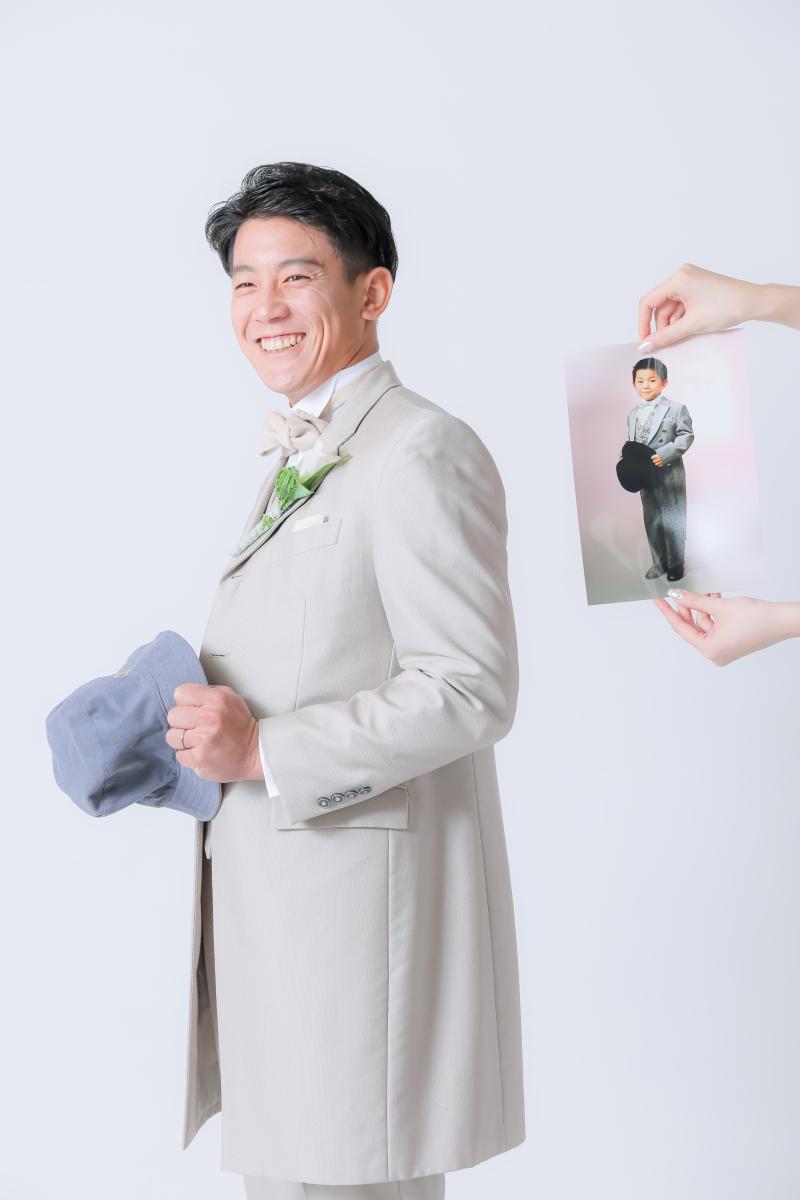 小物と一緒にお2人だけの思い出の一枚をご撮影しませんか♪