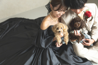 愛犬愛猫とのフォトウェディング