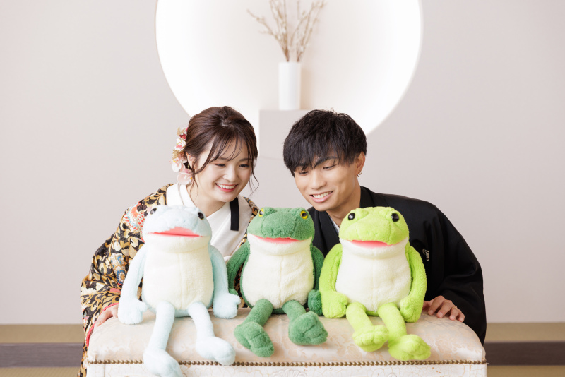 小物と一緒にお2人だけの思い出の一枚をご撮影しませんか♪