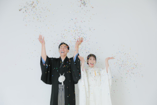 スタジオでお二人らしさを咲かせませんか?