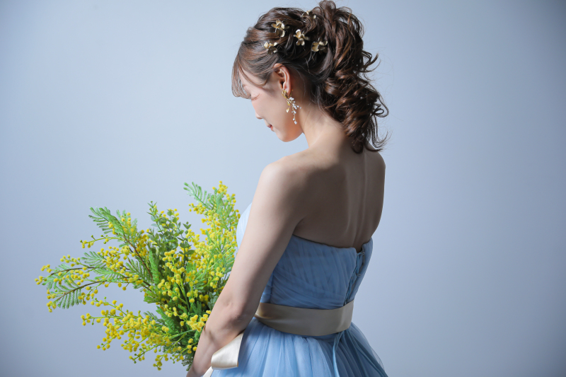 洋装ヘアスタイル