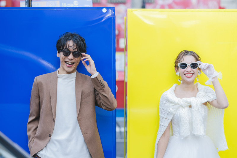 “お揃い”でつくる、とびきりフォトジェニックなフォトウェディング♡