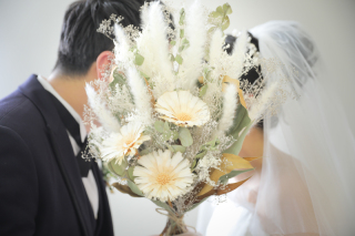 ドライフラワーのブーケ❀