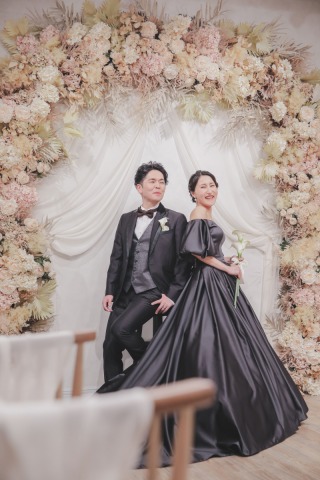 ★ブラックカラードレス★