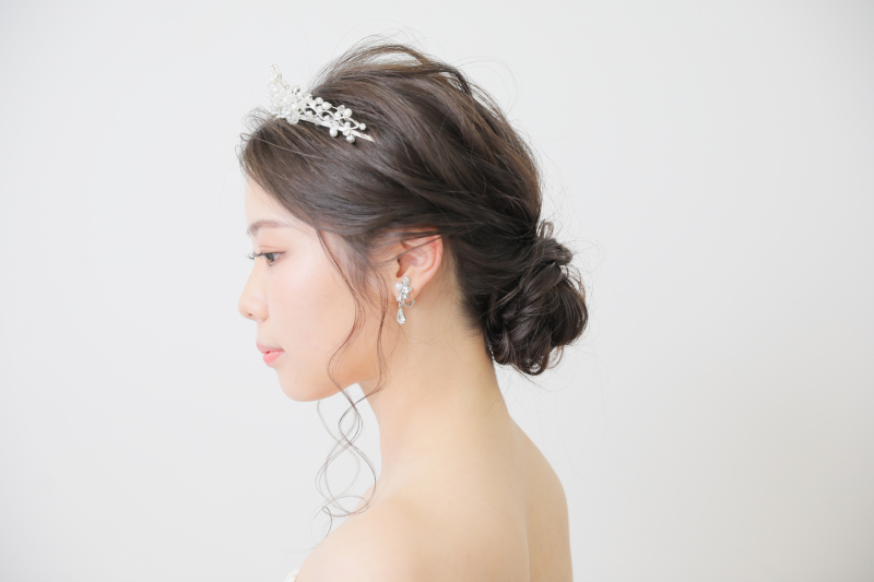 洋装ヘアスタイル