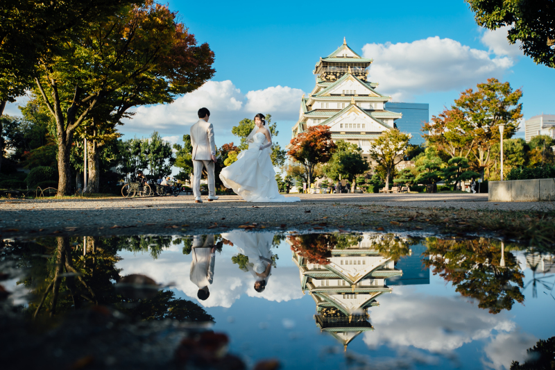 ‐大阪城公園‐ 屋外ロケーション撮影