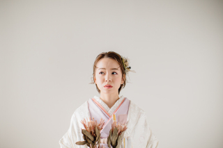 色掛下で和装アレンジ！