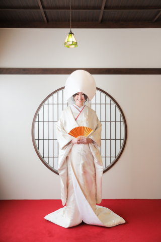 和装でコーディネートを