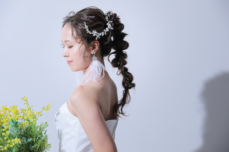 洋装ヘアスタイル