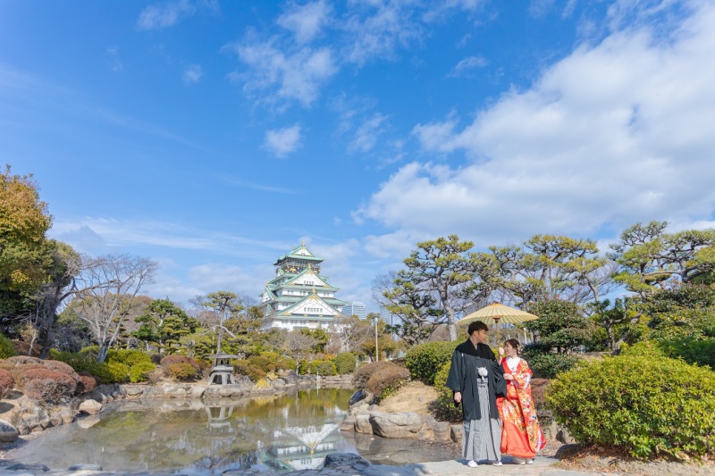 ‐大阪城公園‐ 屋外ロケーション撮影
