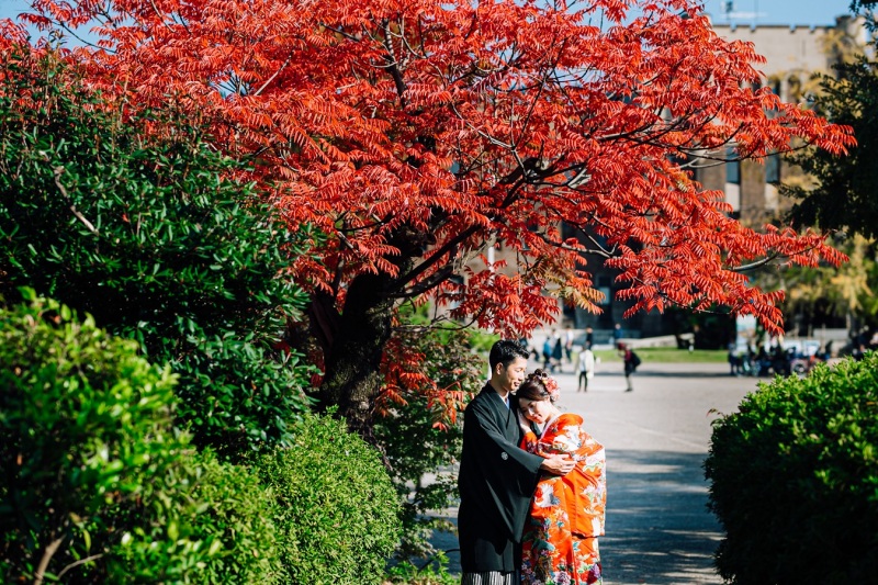 ‐大阪城公園‐ 屋外ロケーション撮影