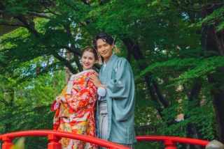 ❁ロケーション紹介~和装の定番!日本庭園~