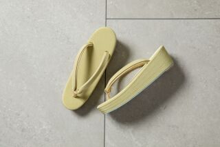 ♡新入荷♡色草履のご紹介(抹茶)