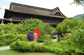 夏の善光寺ロケーション撮影！