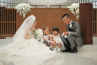 可愛いお子様も一緒でした♪