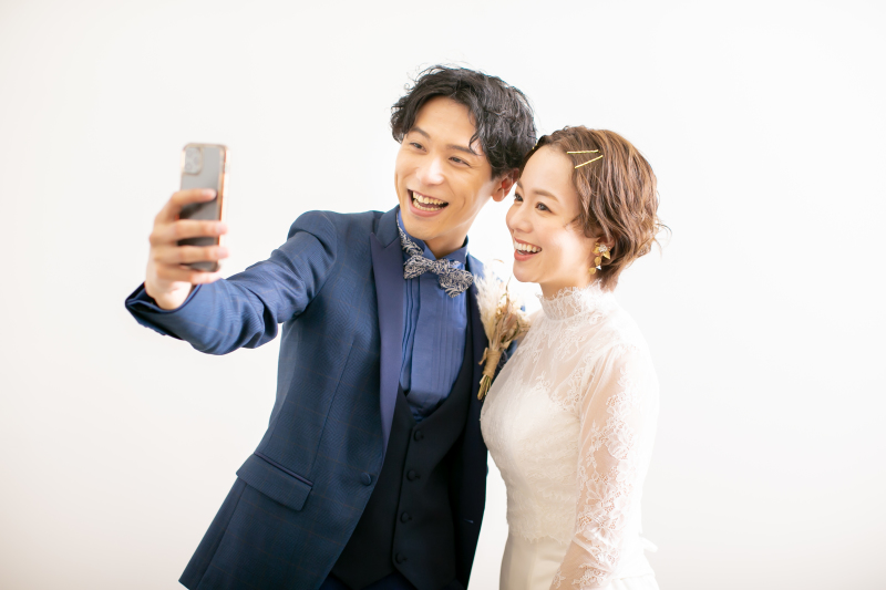 【期間限定】スマホでフォト婚プラン登場☆