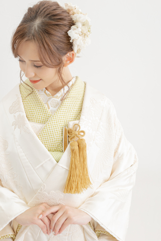 色掛下コーディネート